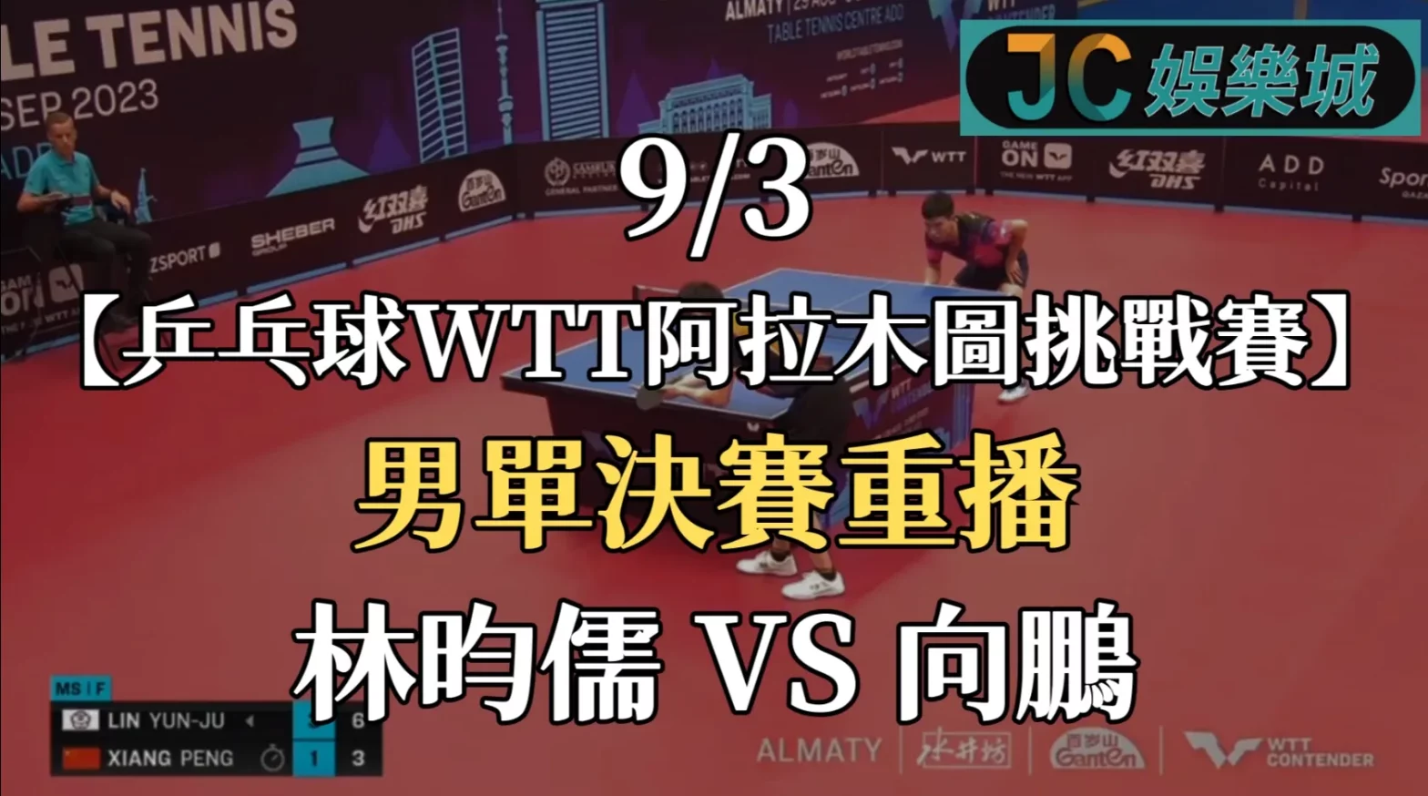 WTT阿拉木圖挑戰賽